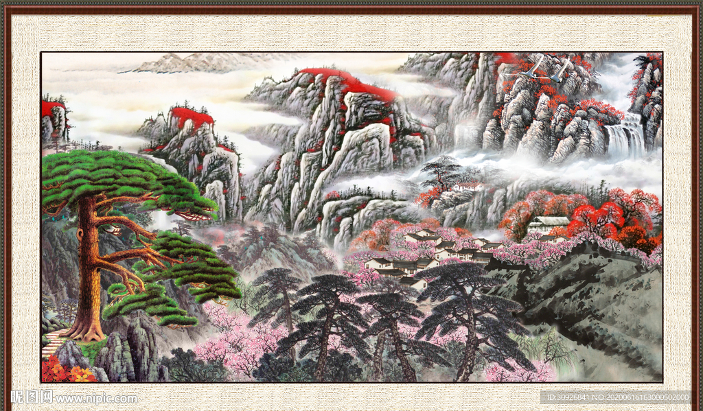 迎客松