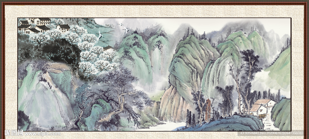 国画风景