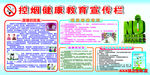 控烟健康教育宣传栏