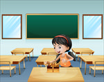 卡通学生