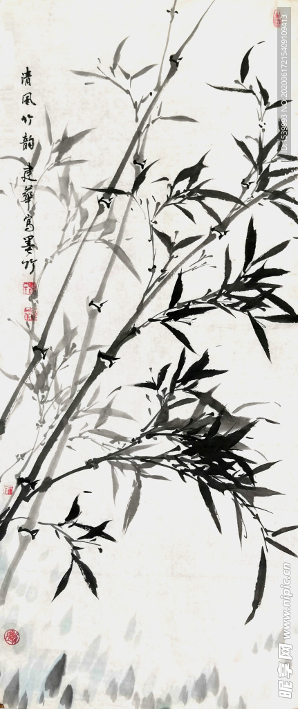 崔建华墨竹