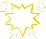 爆炸云会话气泡元素
