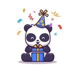 过生日熊猫