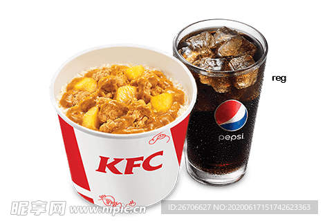 KFC商品免扣素材