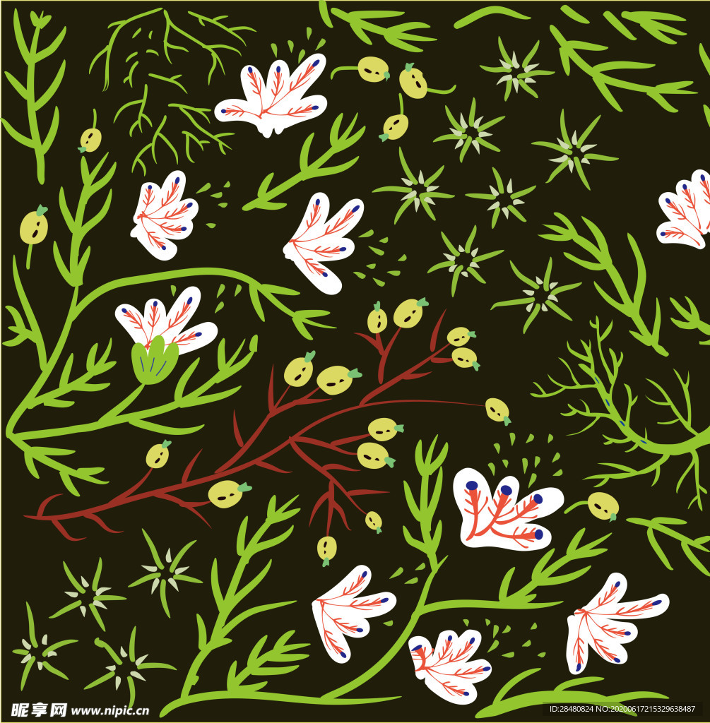 花