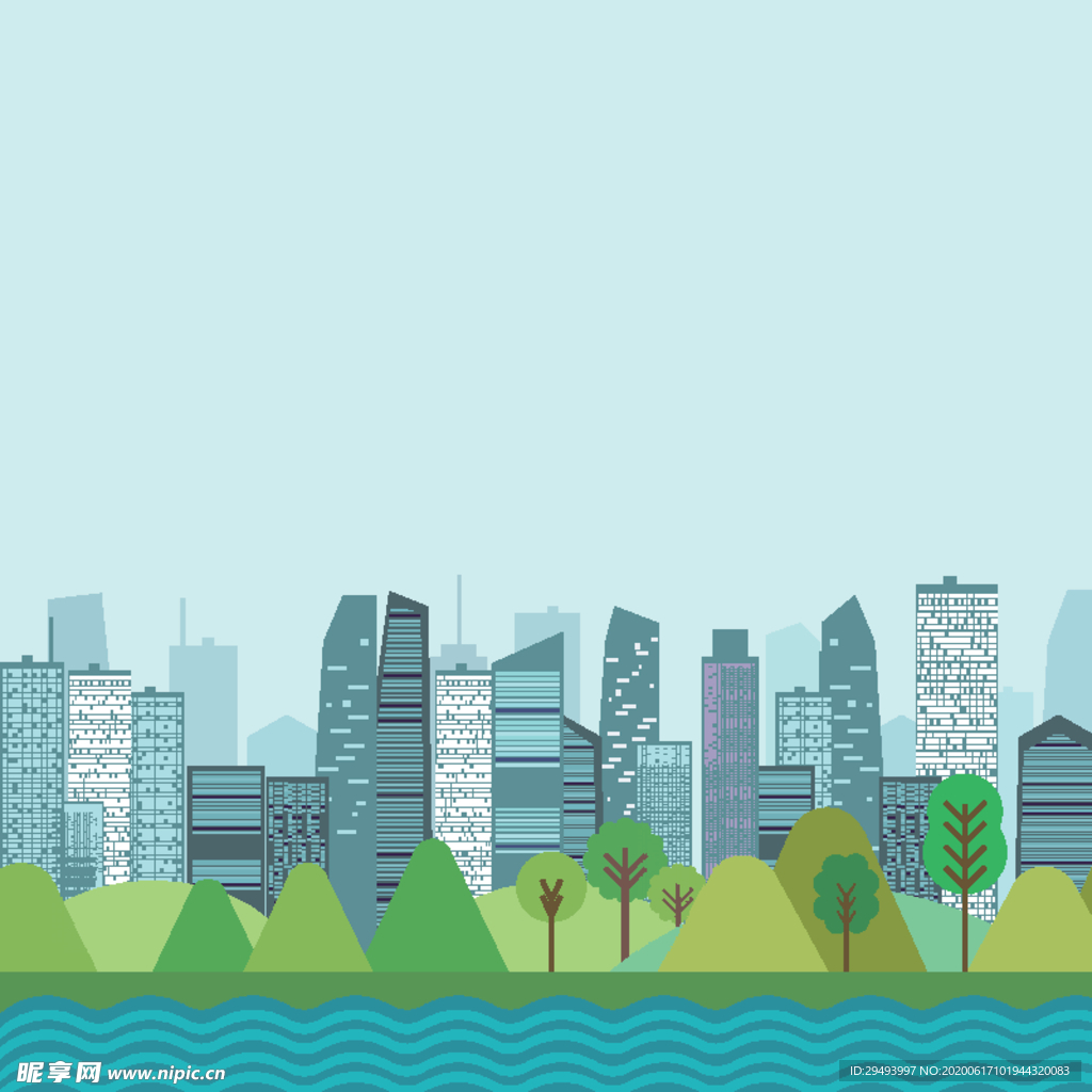 城市插画