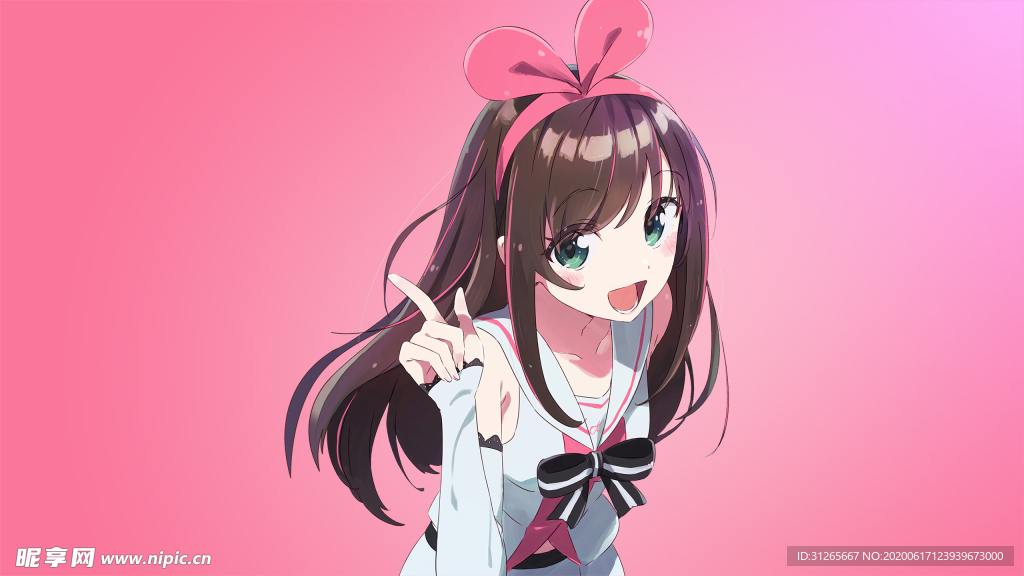 二次元偶像插画