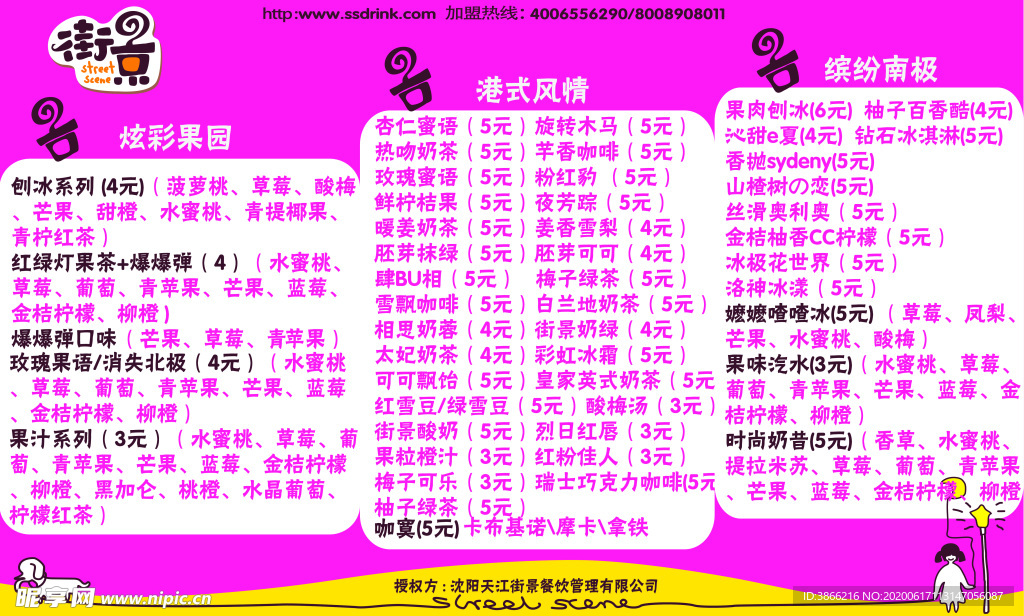 价格单