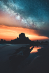 彩云 星空