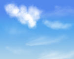 夏日蓝天