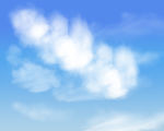 夏日蓝天