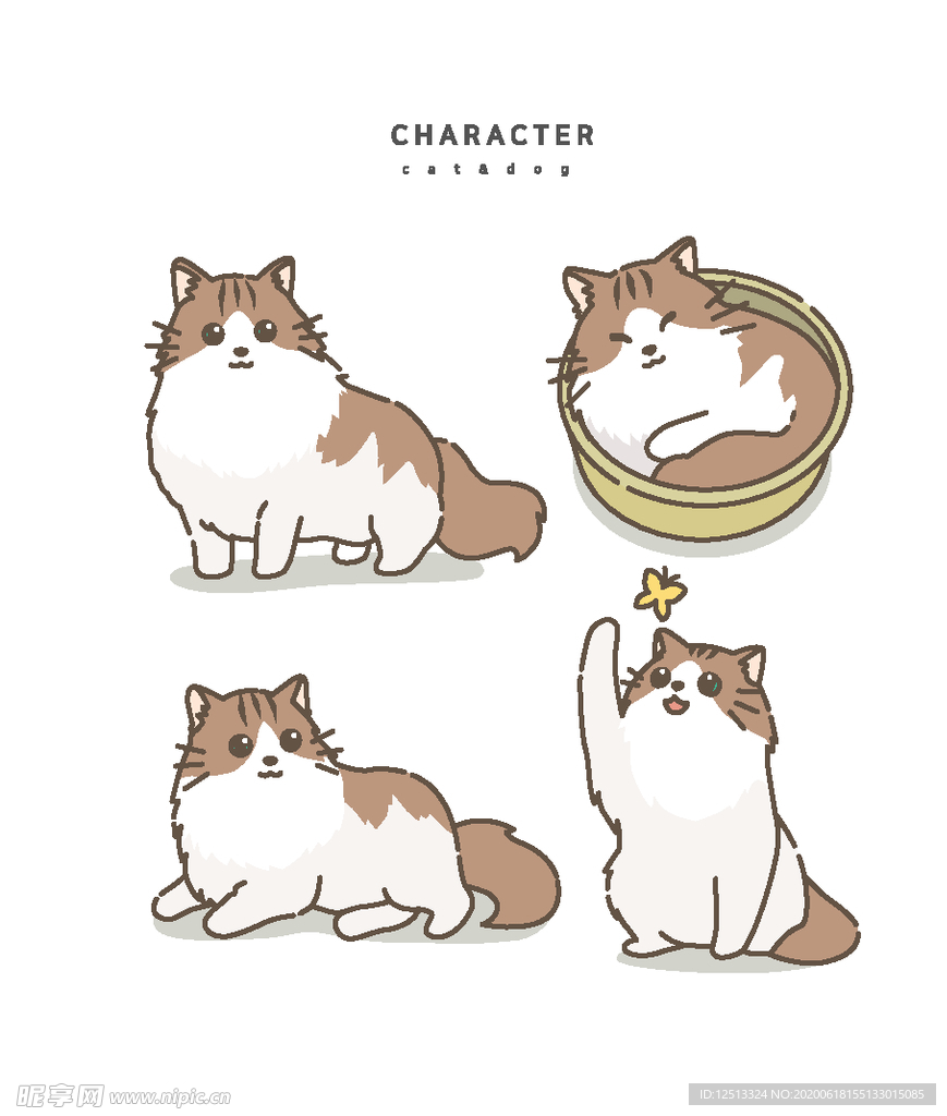 卡通猫咪