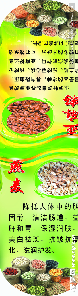 养生吊旗