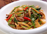菠菜炸豆腐