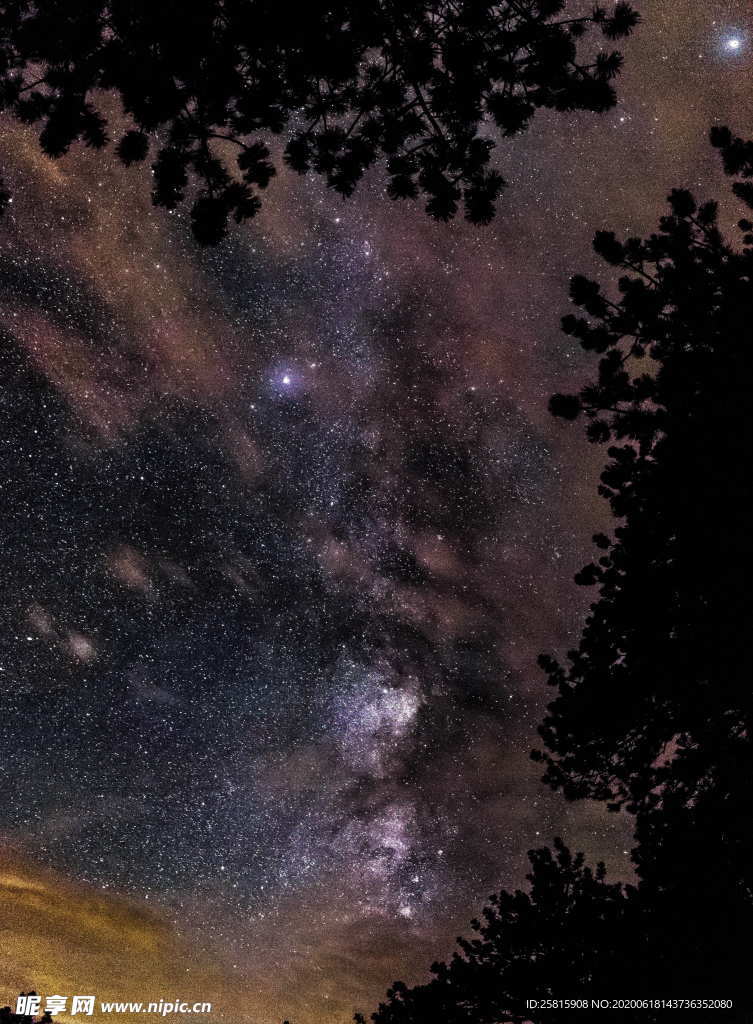 星空夜空银河宇宙图片