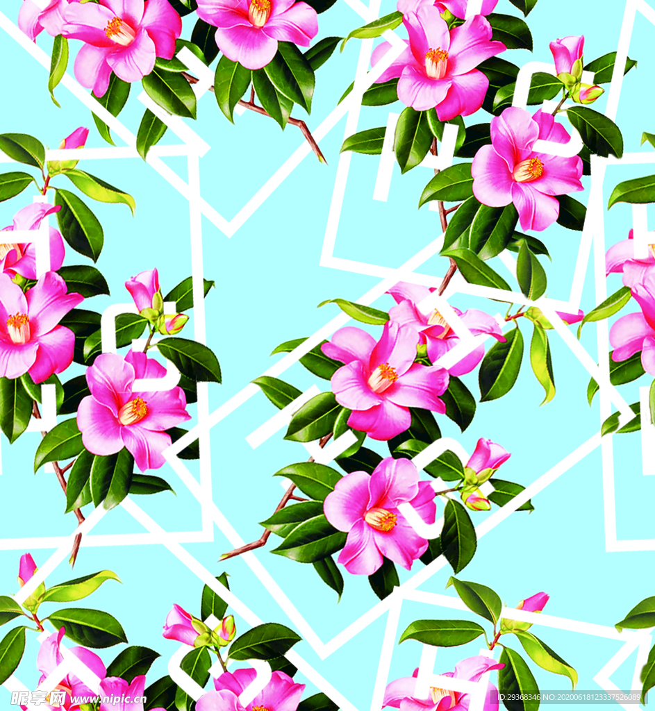 手绘花