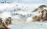 江山美如画背景