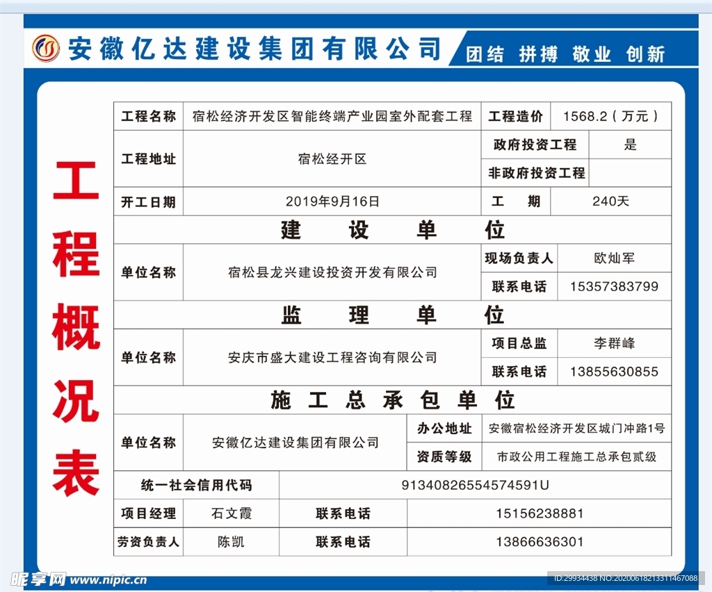 工程概况图