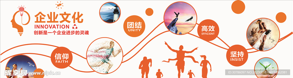 企业形象墙 文化墙