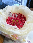 浪漫玫瑰花花束蛋糕