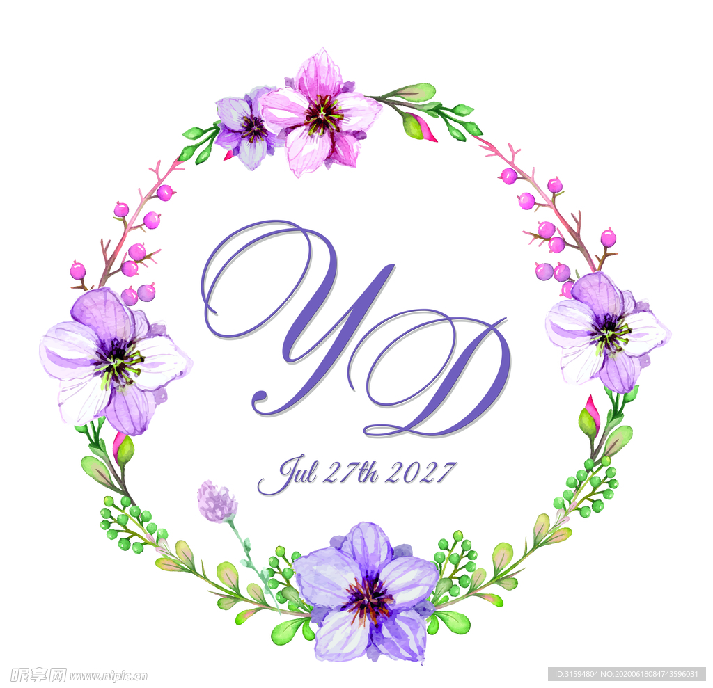 婚礼LOGO素材