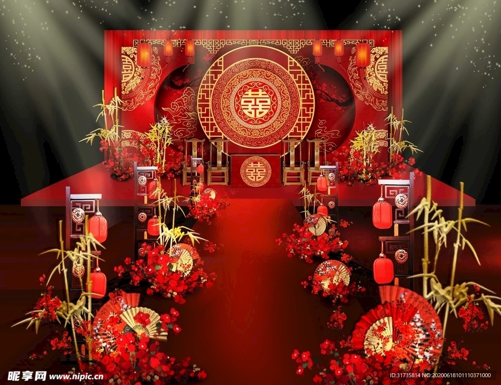 中国风舞台效果