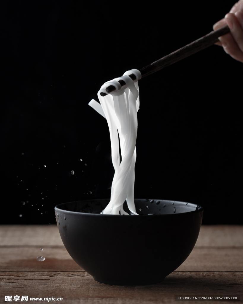 面条特写