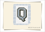 Q 复古字母设计