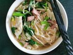 青菜肉丝面
