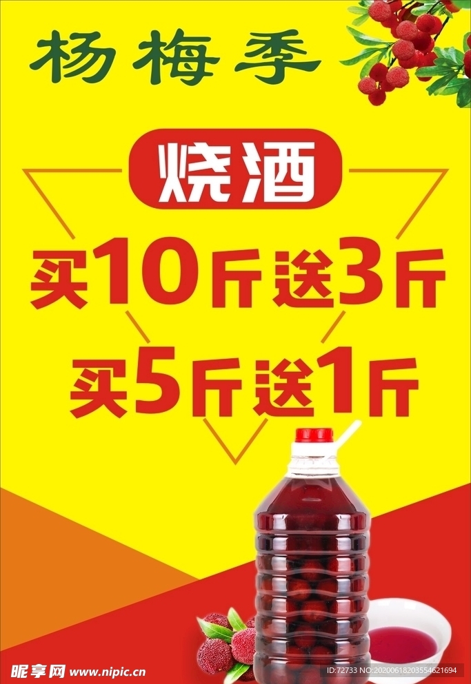 杨梅季烧酒