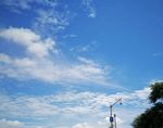 夏日蓝天