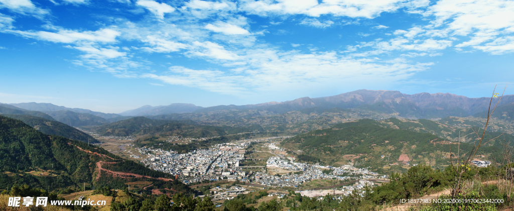 漾濞县全景
