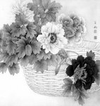 黑白工笔画