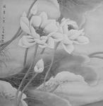 黑白工笔画