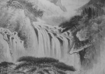 黑白工笔画