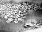 黑白工笔画