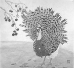 黑白工笔画