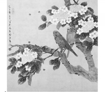 黑白工笔画