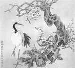 黑白工笔画