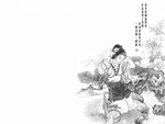 黑白工笔画