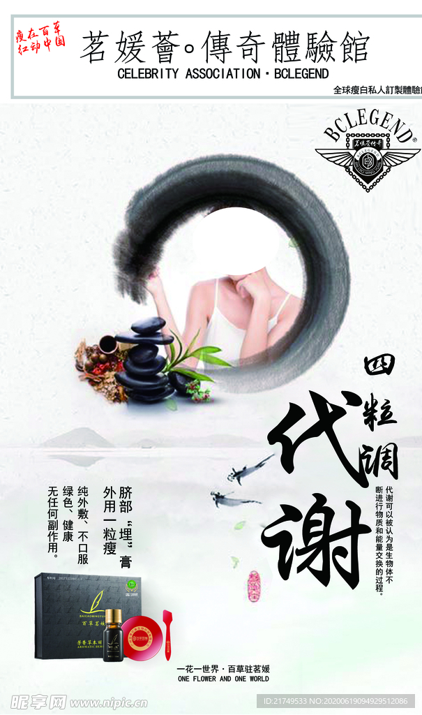 减肥展板