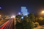 城市夜景 建筑物 图片 文一西
