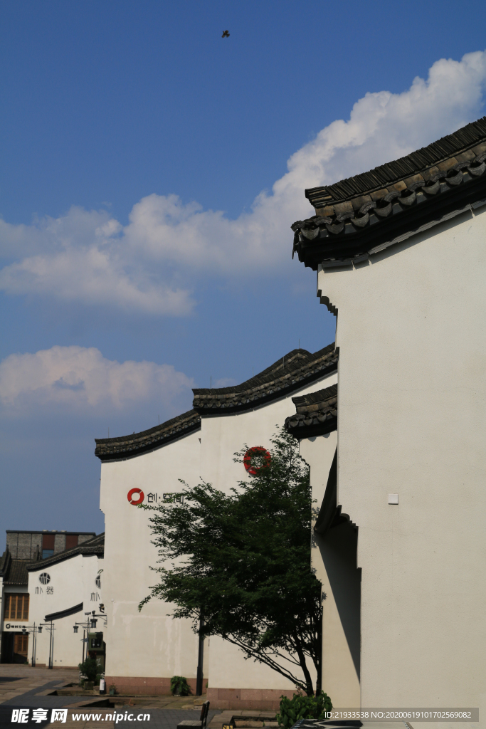 古建街道 徽派建筑 古镇街道