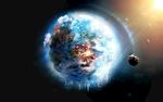 梦幻蓝色星球地球