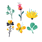 花手绘