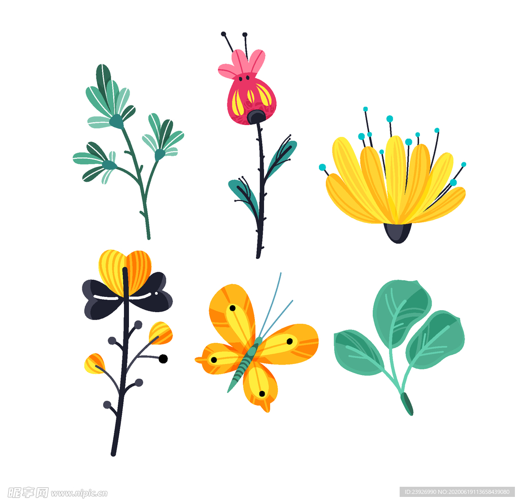 花手绘