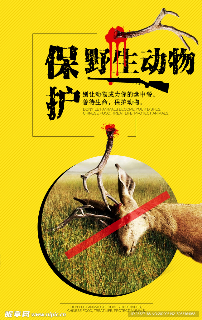 保护野生动物