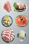 火锅牛肉素材