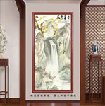花开富贵玄关