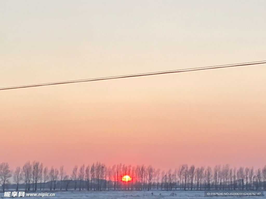 夕阳西下